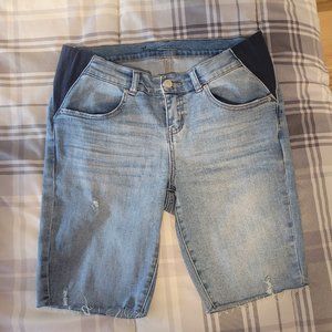 Thyme Maternity Jean shorts